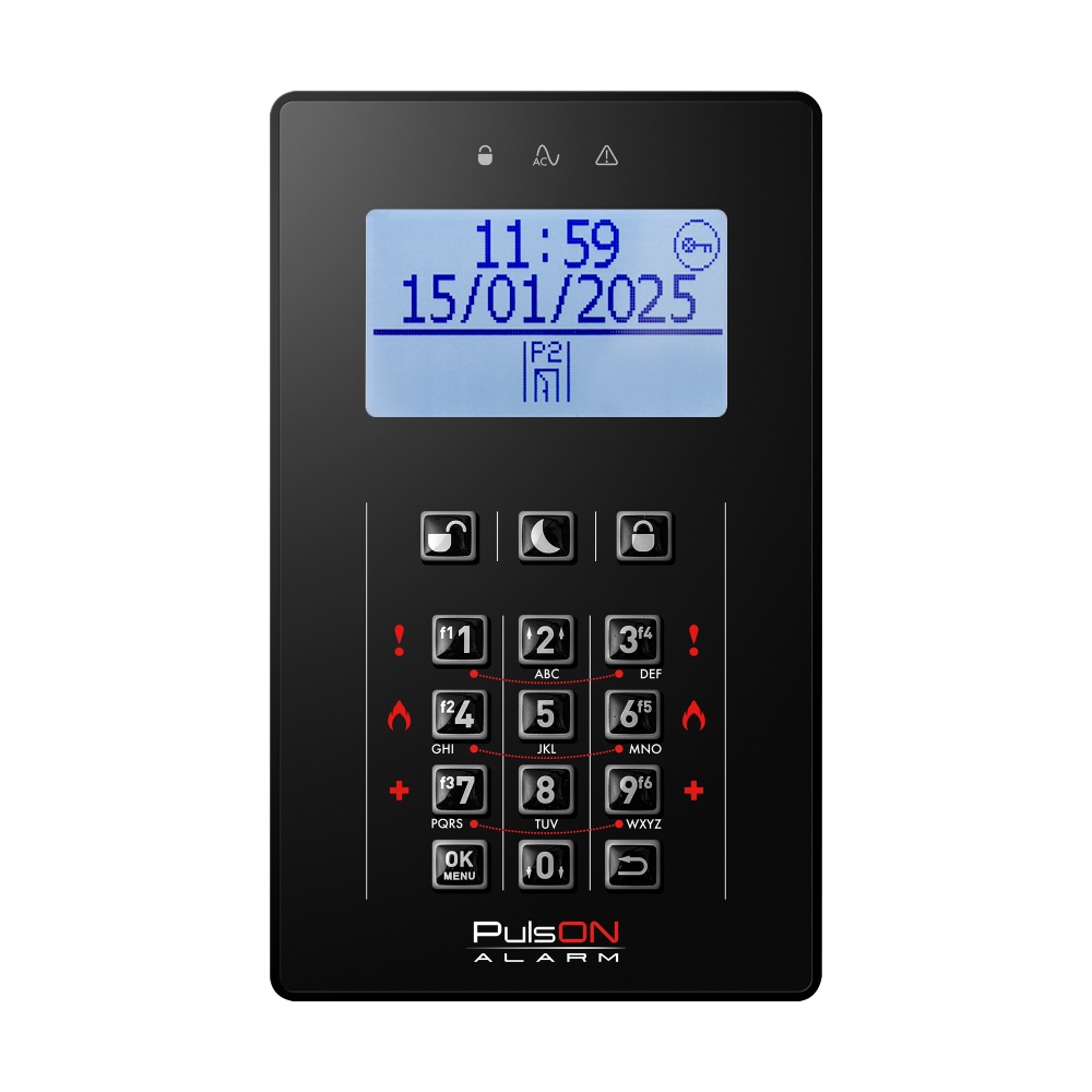 PULSON FRONT LCD/C BLA