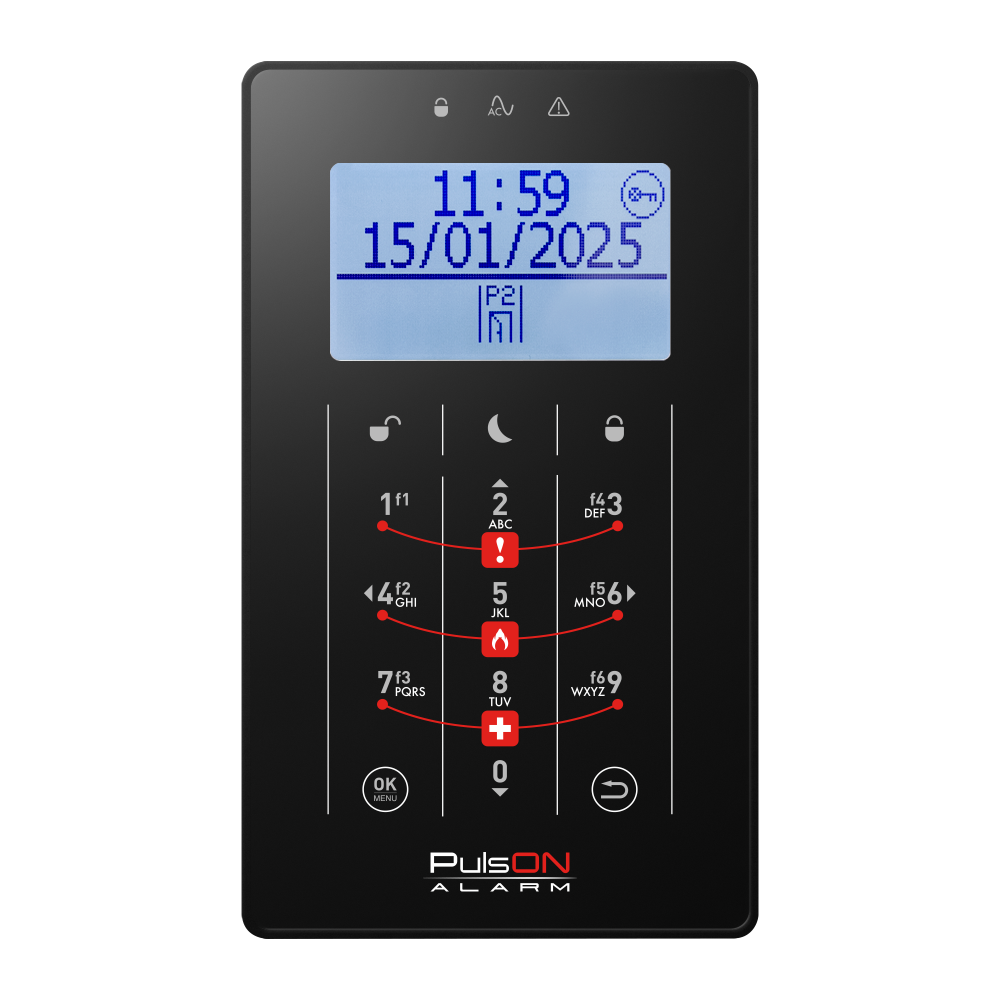 PULSON FRONT LCD/S BLA