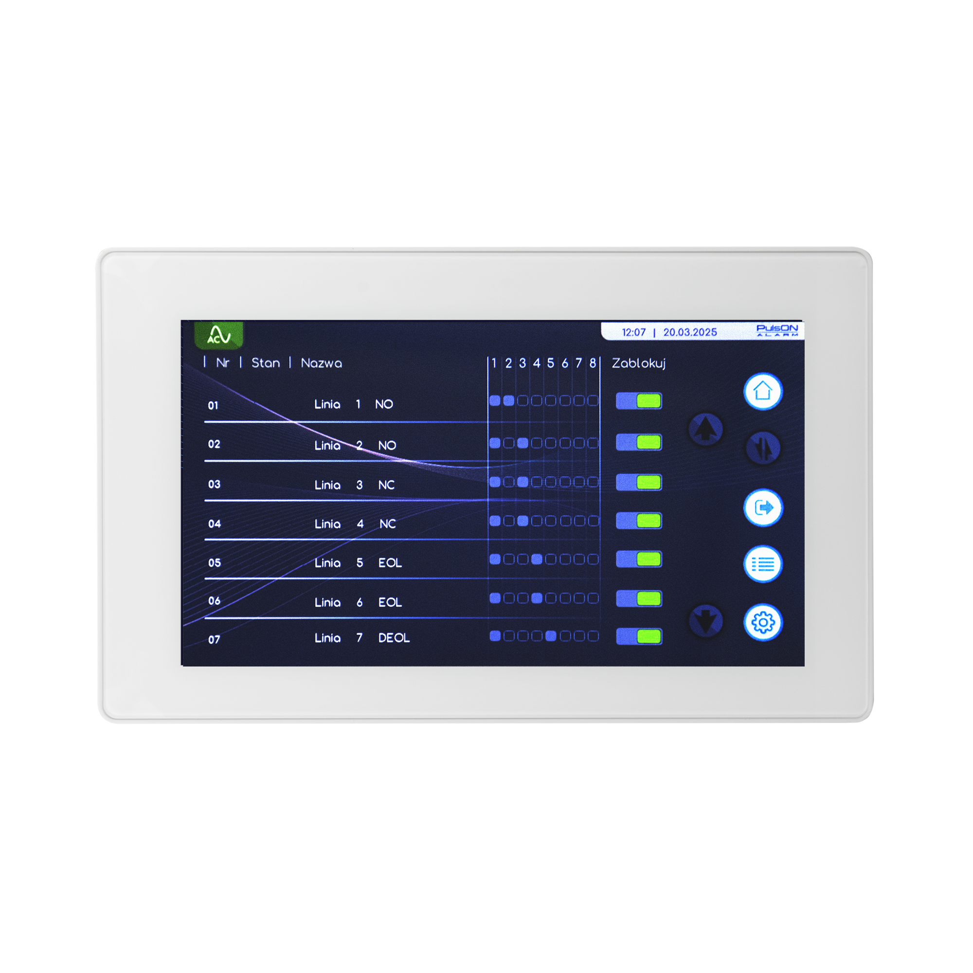 PulsON Alarm Touch BUS 7" - Image 4